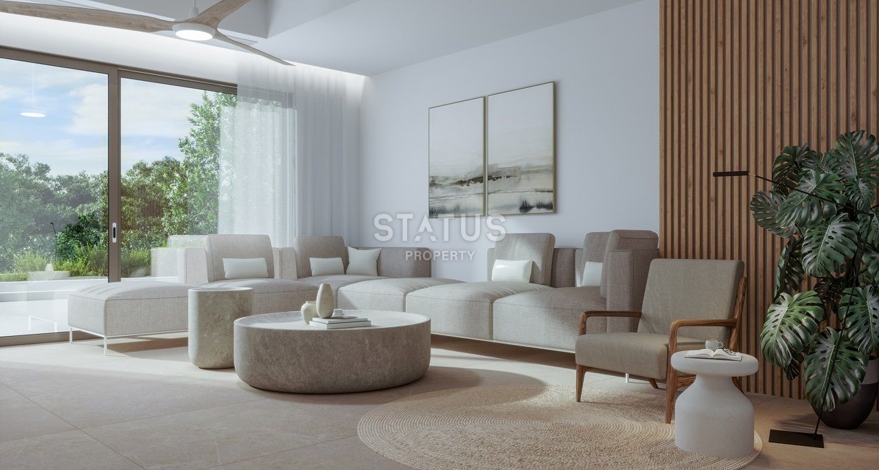 Вилла 4+1 (288 м?) с бассейном и садом в новом комплексе в Алсанджаке фото 11