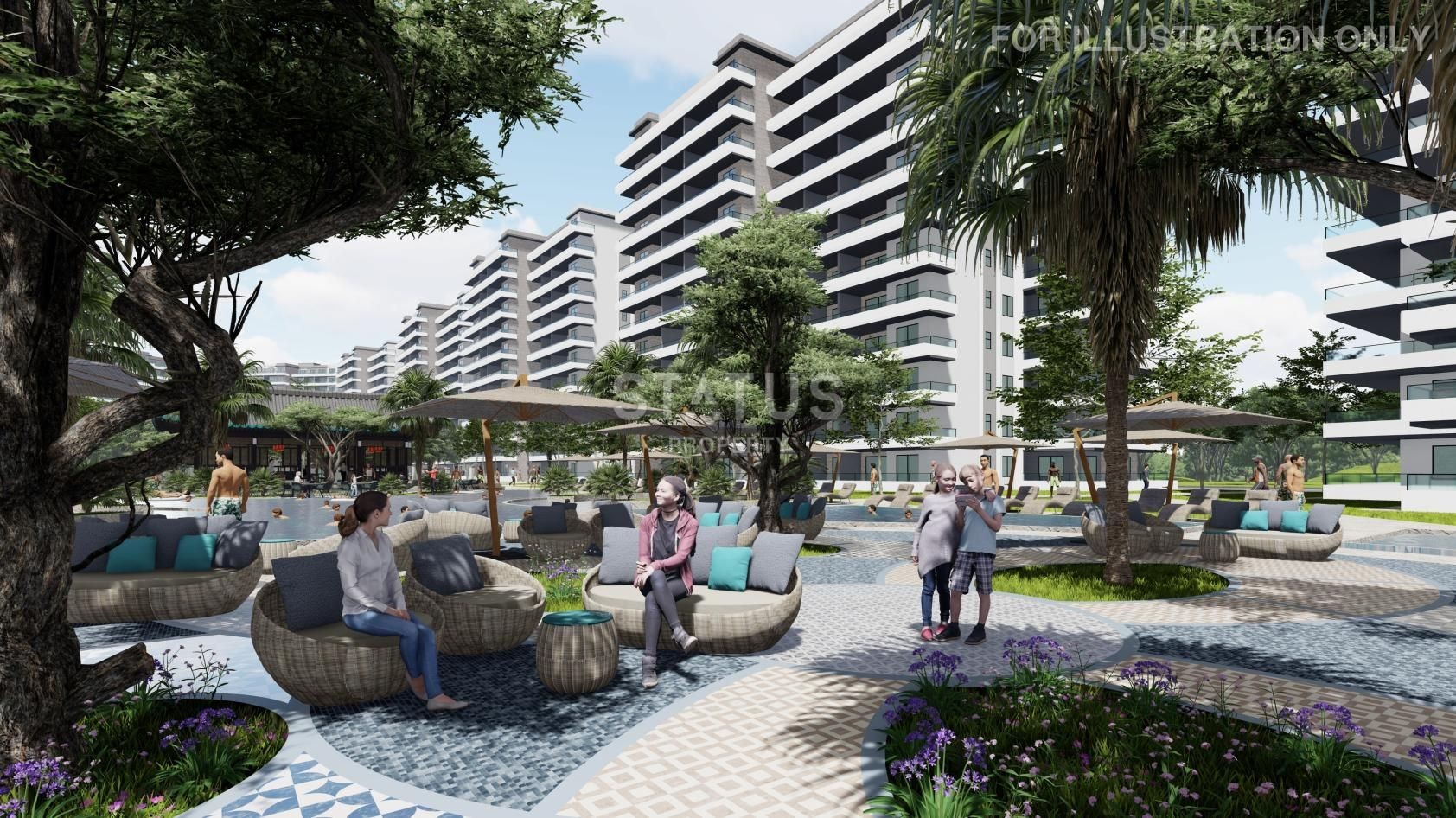 3-комнатные апартаменты 101 м?  в СПА-комплексе в 600 метрах от песчаного пляжа фото 5