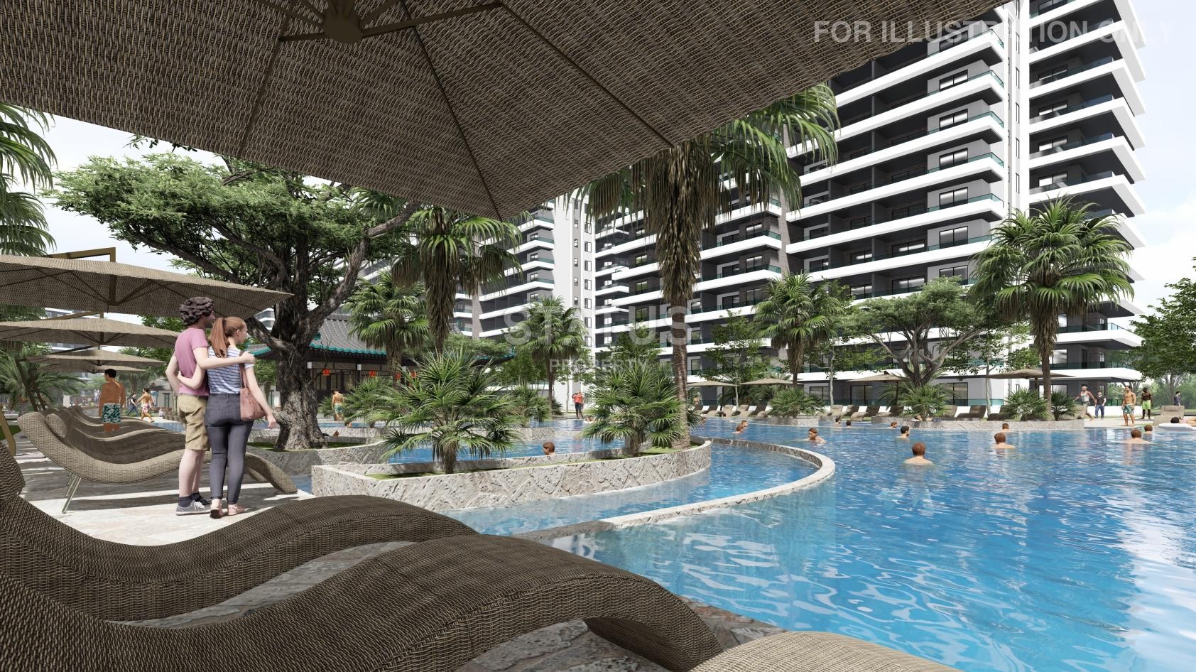 3-комнатные апартаменты 101 м?  в СПА-комплексе в 600 метрах от песчаного пляжа фото 6