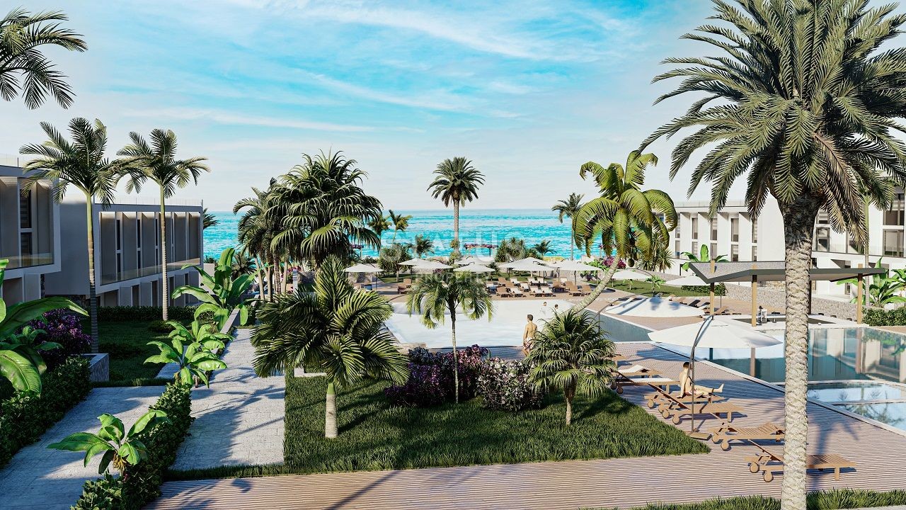 Студия 37 м? с террасой 12  м? в новом комплексе в Эсентепе фото 4