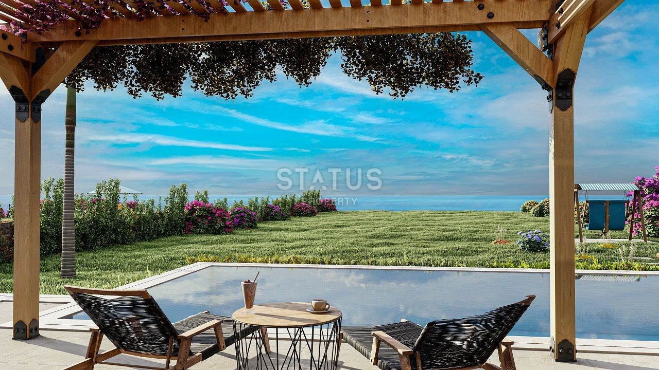 Студия 37 м? с террасой 12  м? в новом комплексе в Эсентепе фото 6