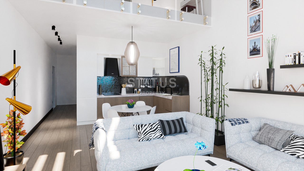 Apartment 1+1 Penthouse 57 m? in a new complex 200 meters from the sea фото 8