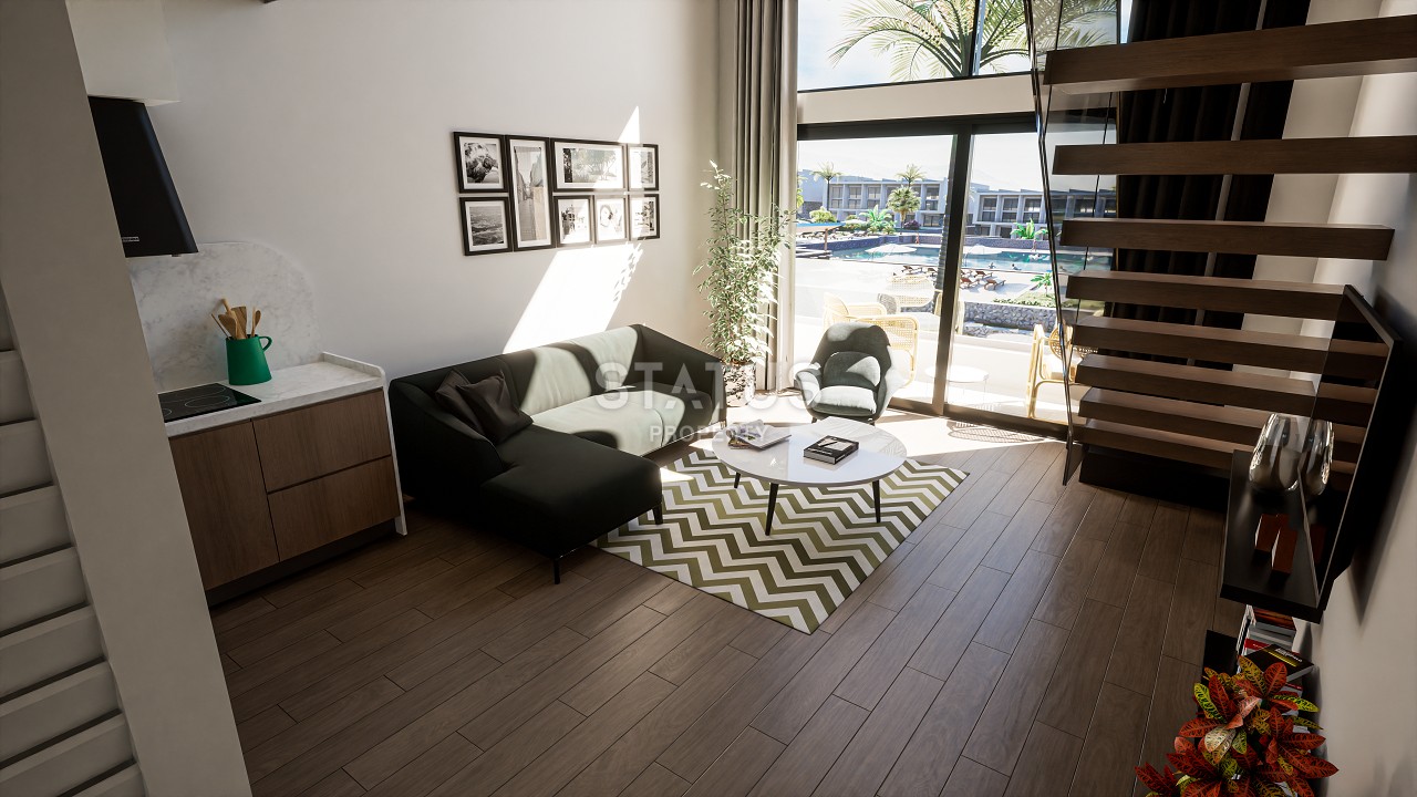 Apartment 1+1 Penthouse 57 m? in a new complex 200 meters from the sea фото 11