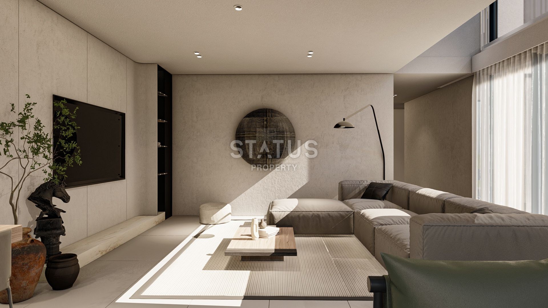 Трехкомнатная квартира Penthouse 95 м? в новом комплексе в Лапте фото 9