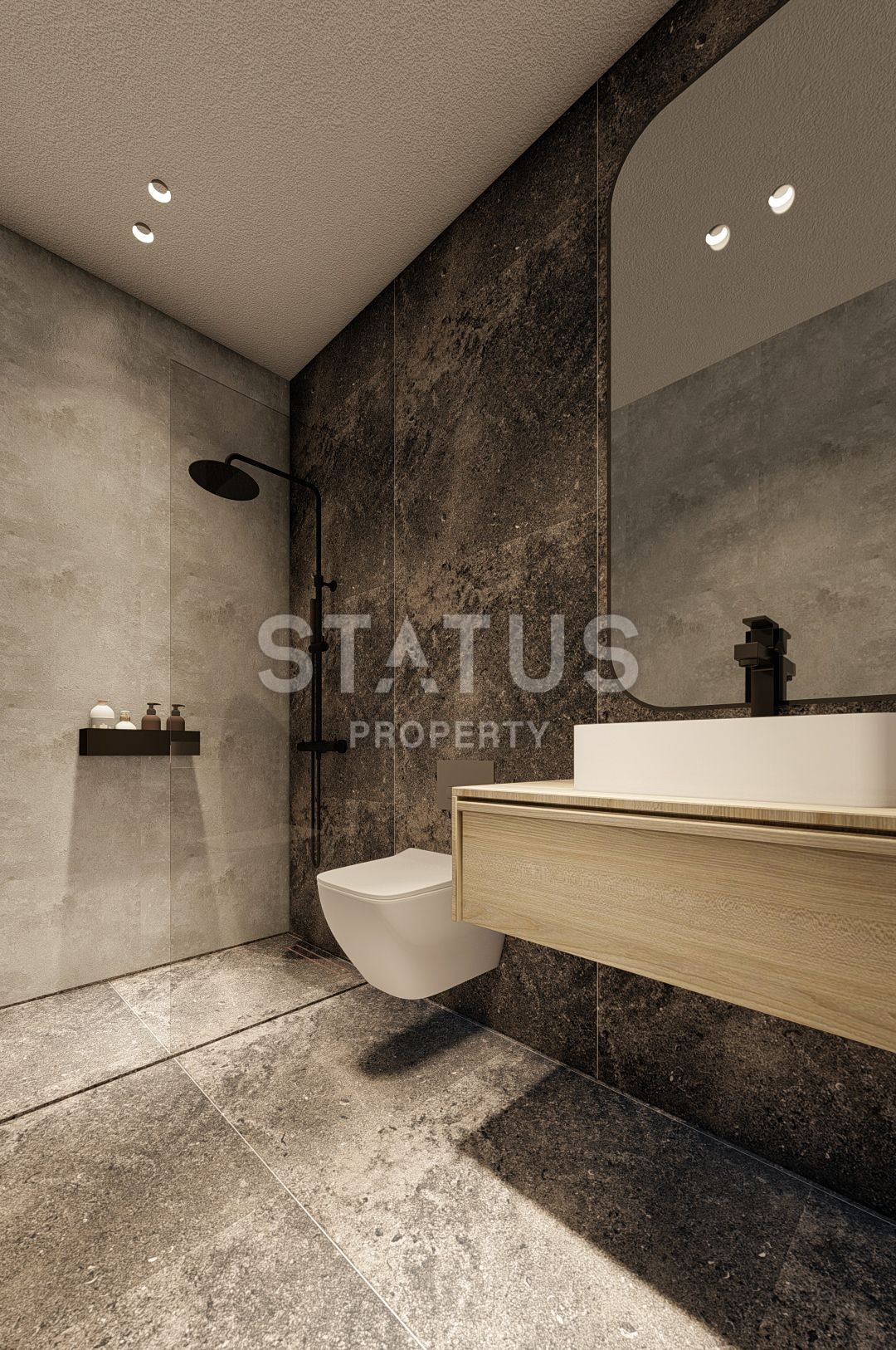 Современная вилла 4+1 (325м?) с бассейном в новом комплексе в Лапте фото 18