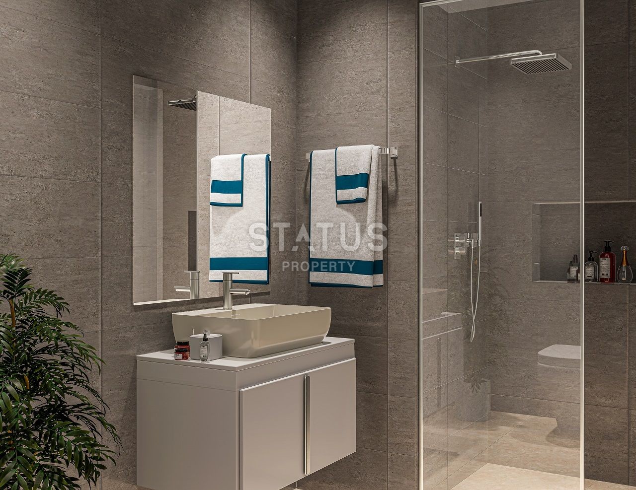 Квартира 2+1( 81 м?) с террасой  в 800 метрах от песчаного пляжа в Йенибоазичи фото 10