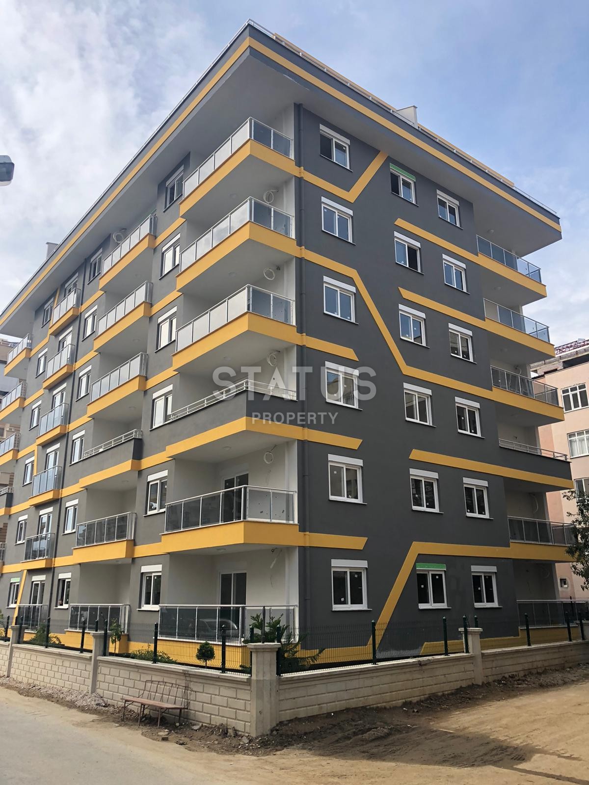 Квартира 1+1 в новом комплексе в 250 м от моря! Махмутлар! 70 кв. м. фото 17