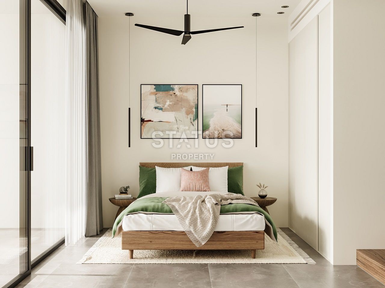 Студия Penthouse 37 м? с частным бассейном 15  м? в новом комплексе фото 21