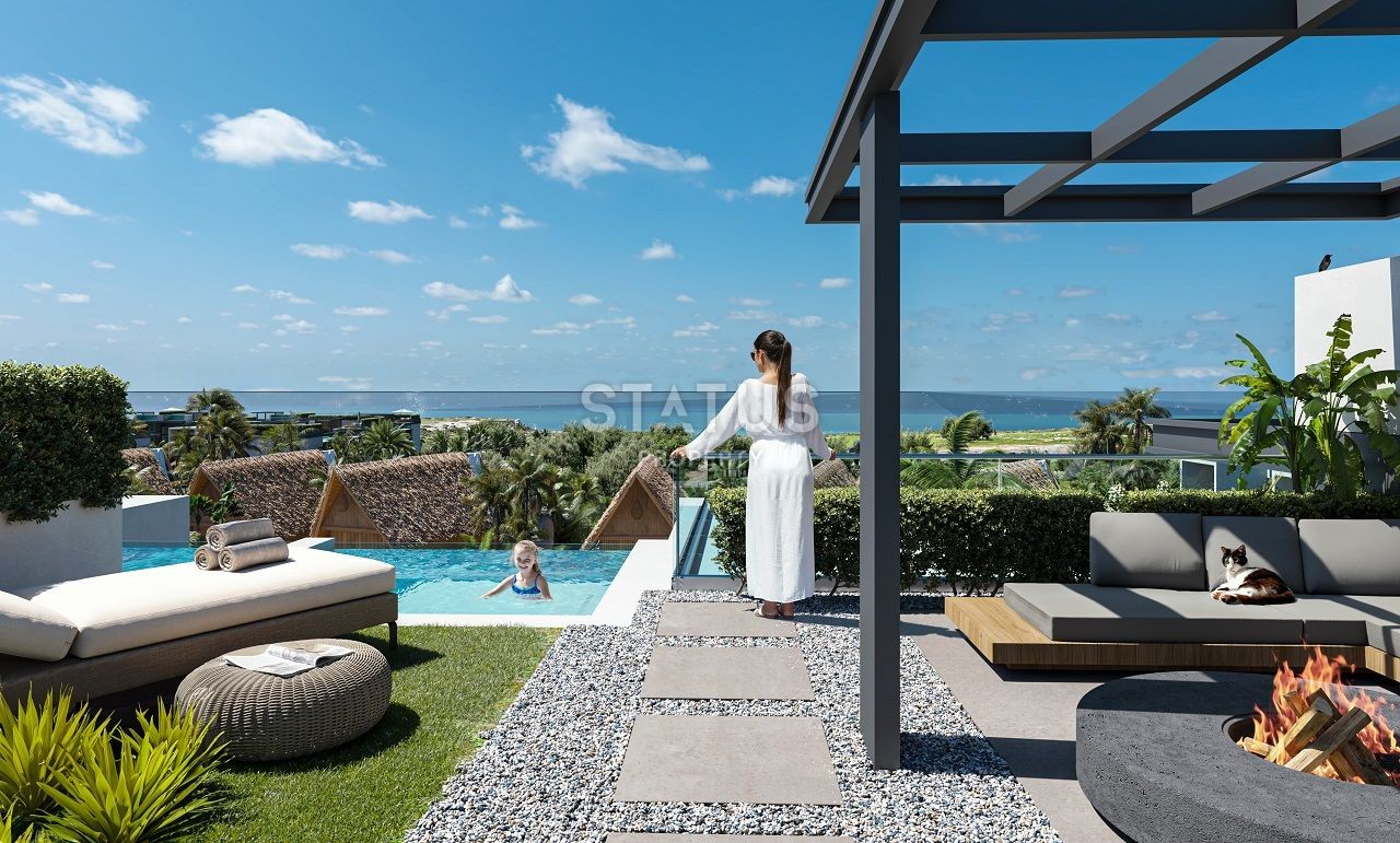 Двухкомнатная квартира 56 м? с садом и террасой 16 м? в Эсентепе фото 12