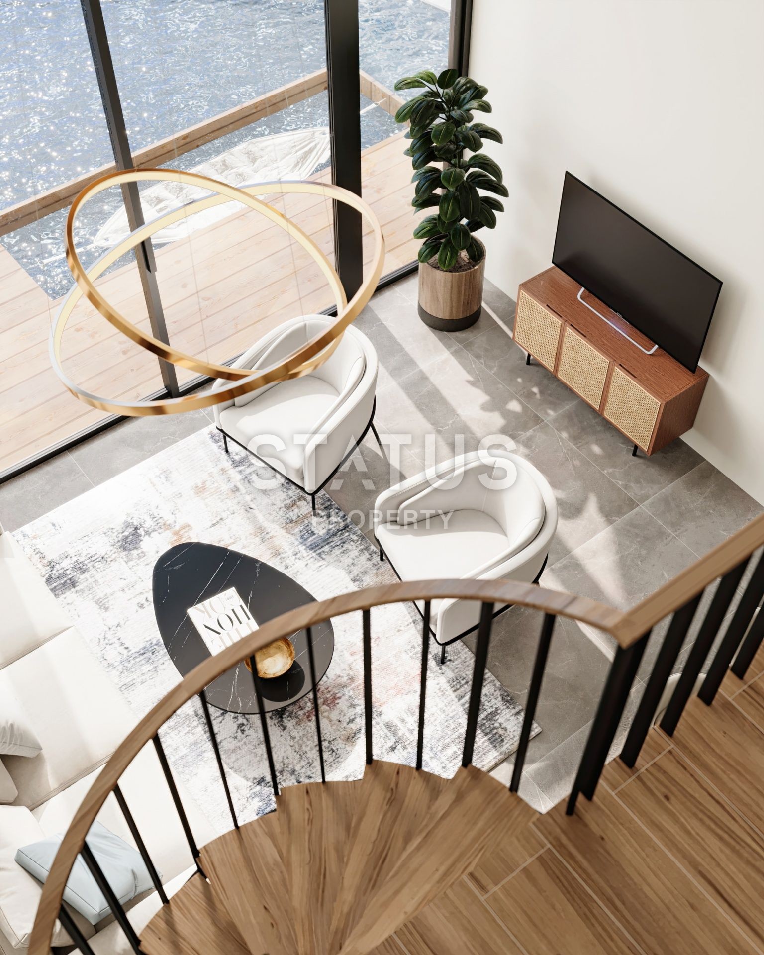 Бунгало 35  м? с мезонином, террасой и личным островным бассейном в новом комплексе фото 12