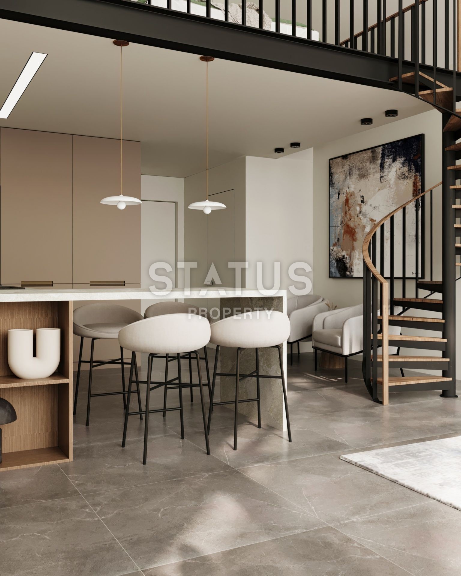 Бунгало 35  м? с мезонином, террасой и личным островным бассейном в новом комплексе фото 14