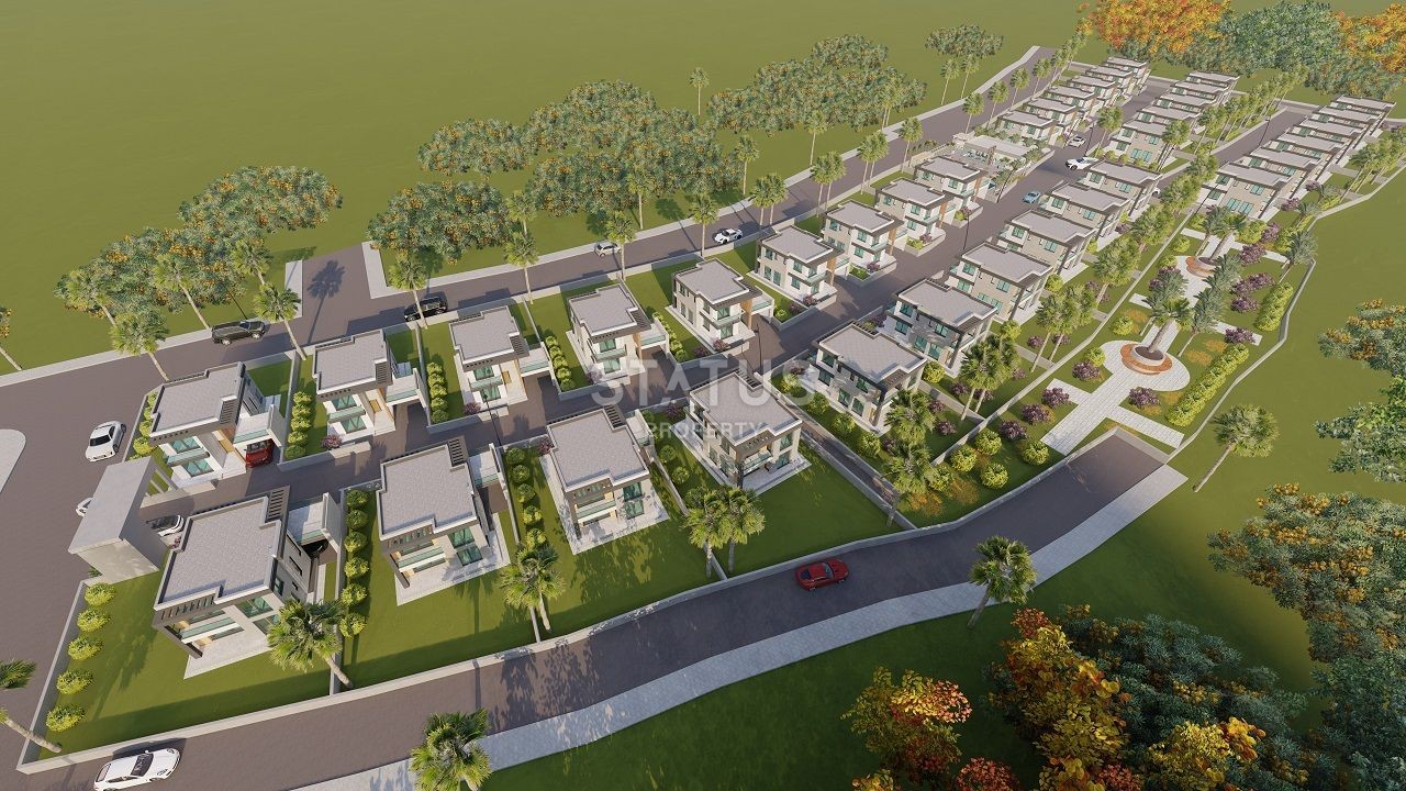 Вилла 4+1 (250  м?) с участком земли в новом комплексе в Лапте фото 6