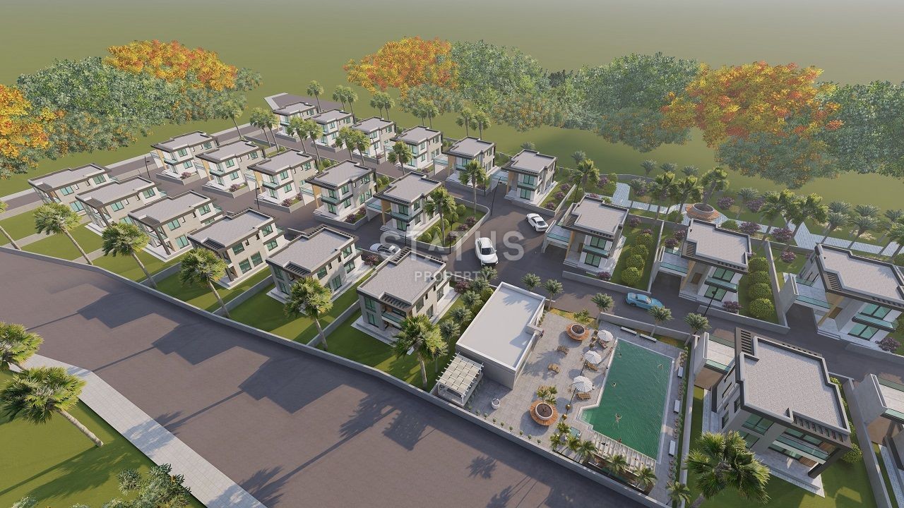 Вилла 4+1 (250  м?) с участком земли в новом комплексе в Лапте фото 7