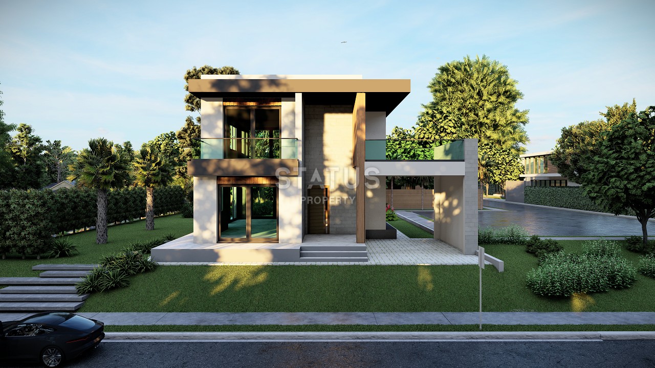 Вилла 4+1 (250  м?) с участком земли в новом комплексе в Лапте фото 10