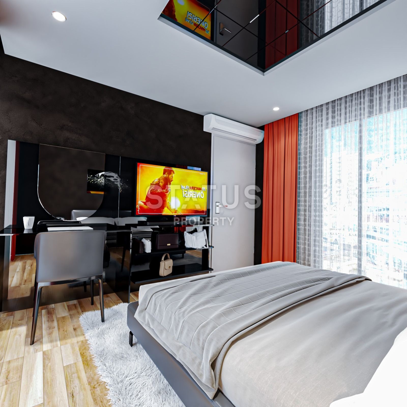 Вилла 4+1 (250  м?) с участком земли в новом комплексе в Лапте фото 14