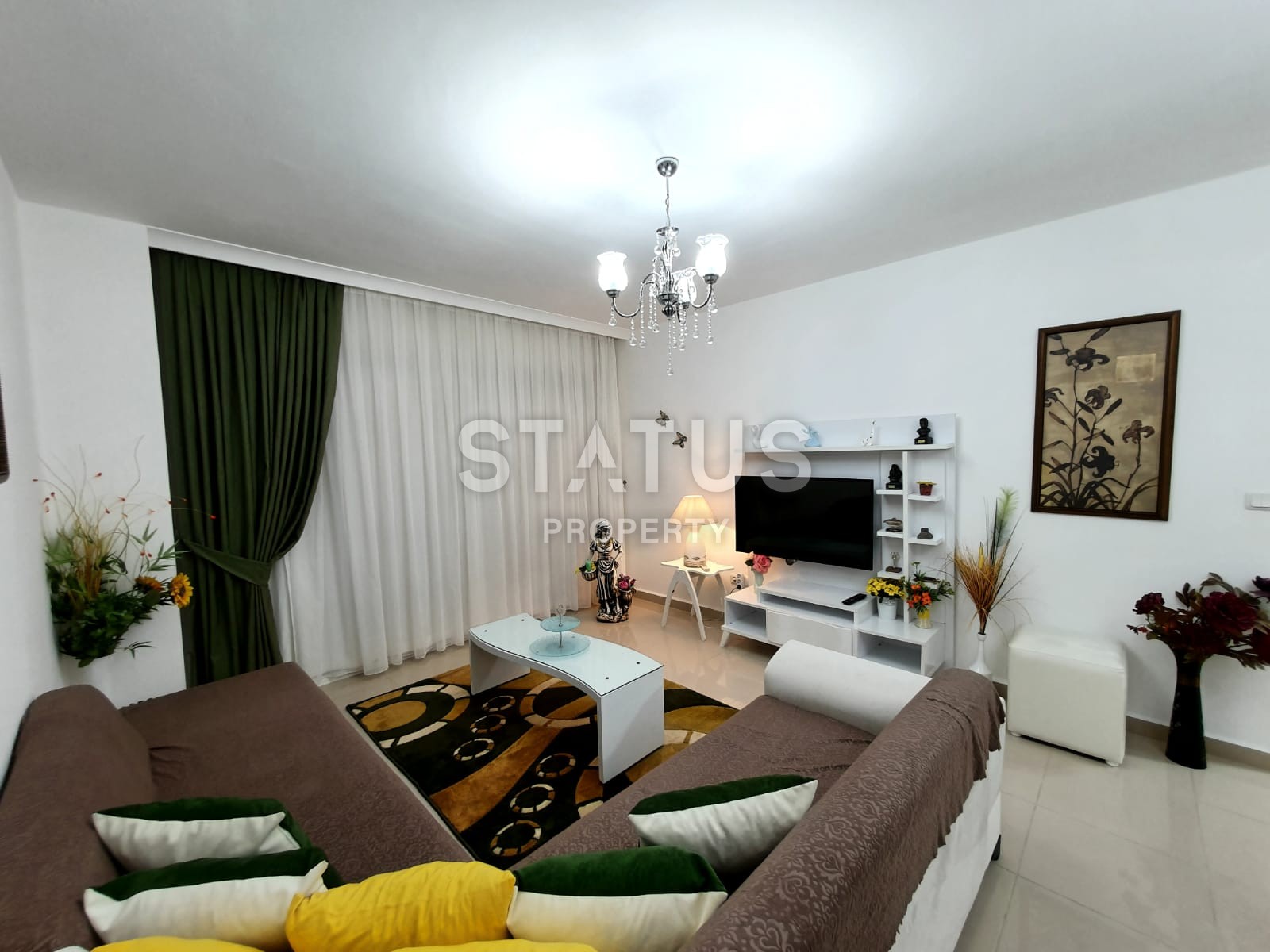 Уютная квартира 1+1 с видом на море в районе Махмутлар, 70 м2 фото 10