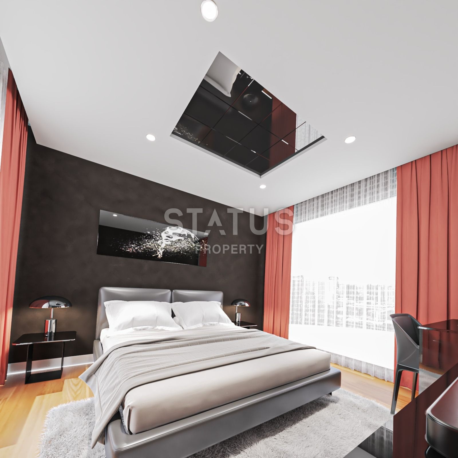 Вилла 4+1 (250  м?) с участком земли в новом комплексе в Лапте фото 16