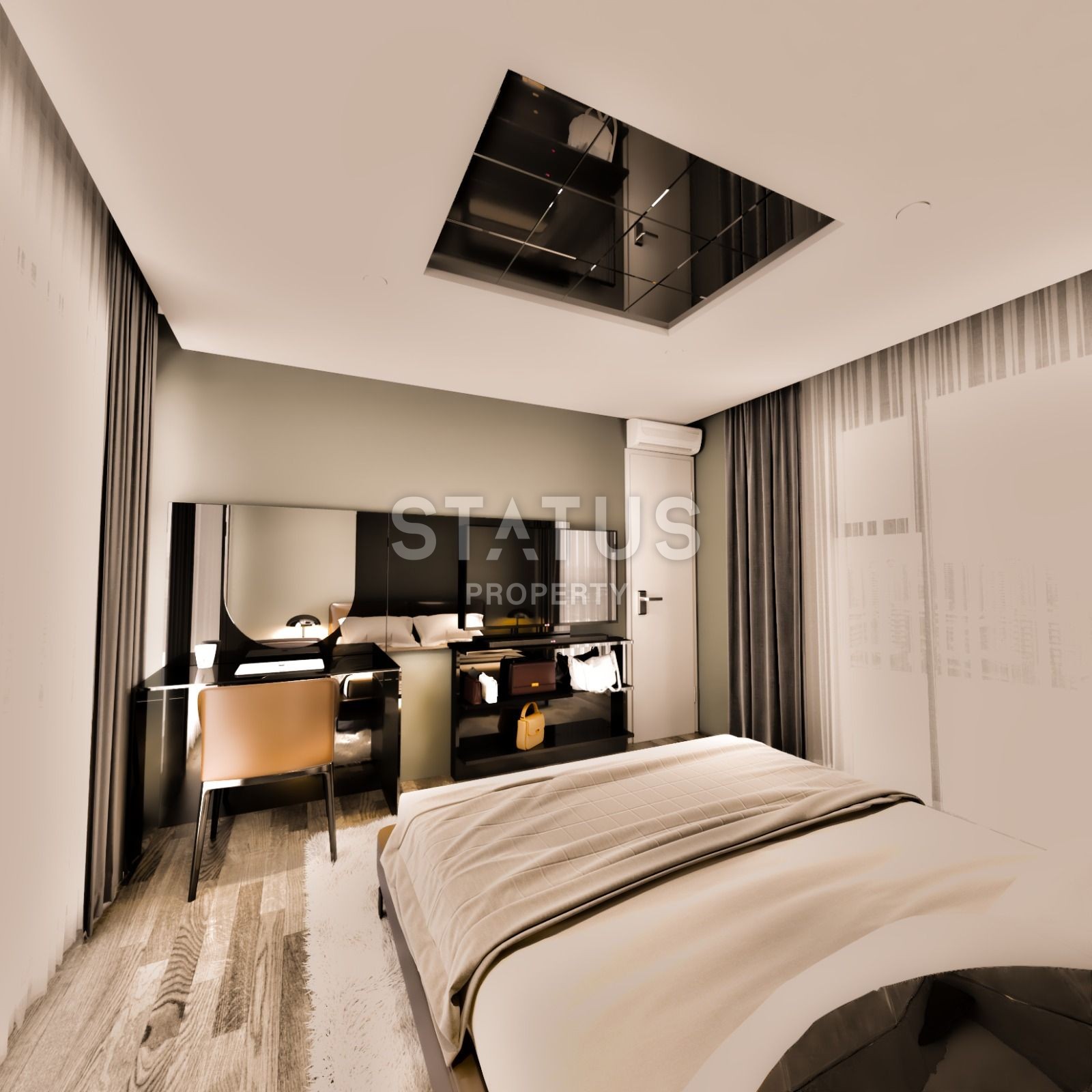 Вилла 4+1 (250  м?) с участком земли в новом комплексе в Лапте фото 17