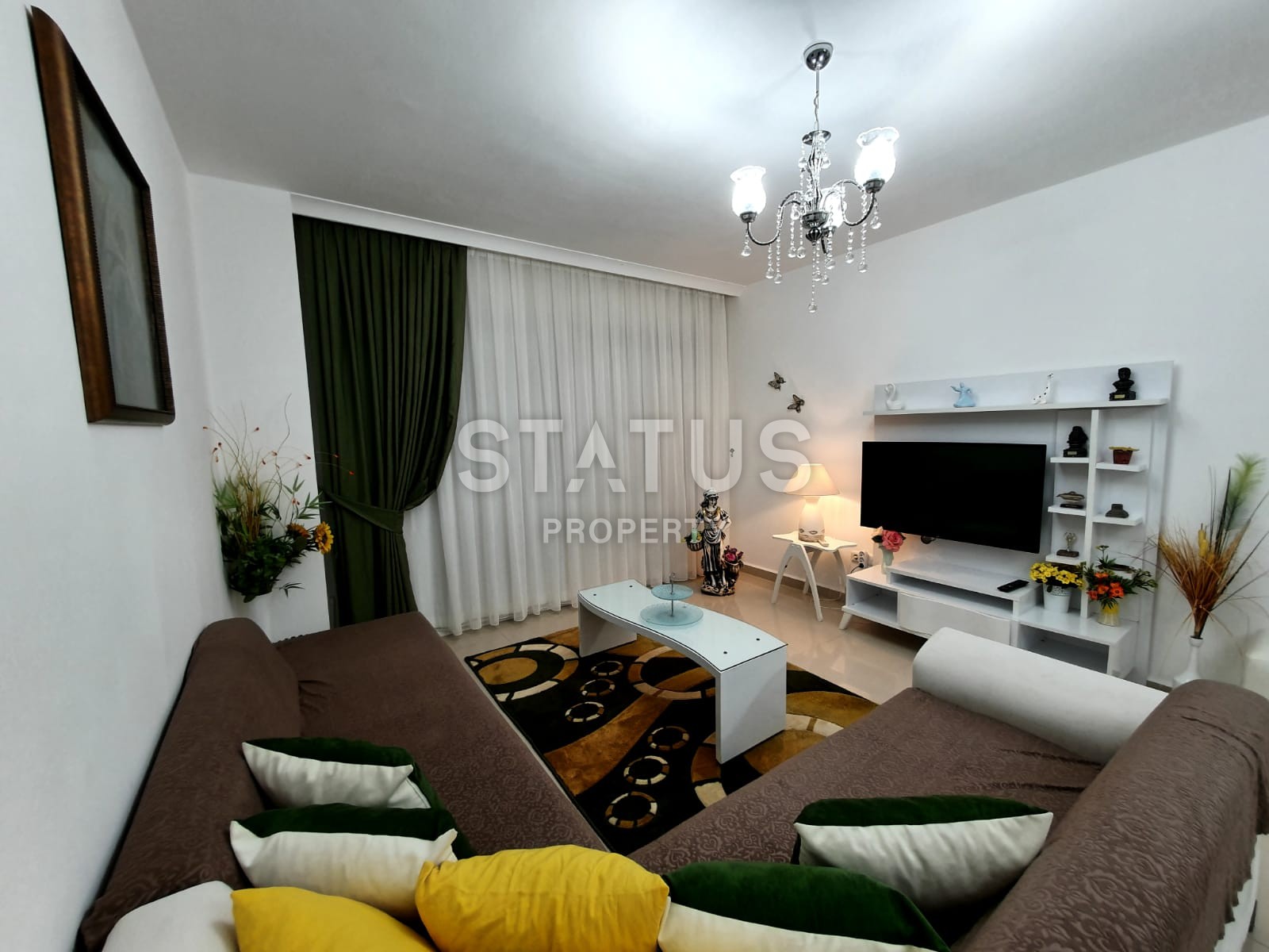 Уютная квартира 1+1 с видом на море в районе Махмутлар, 70 м2 фото 12