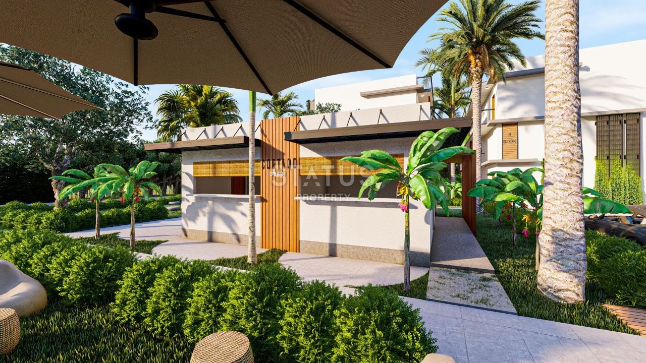 Студия 38,8 м? c палисадником в новом комплексе в 600 метрах от пляжа фото 26