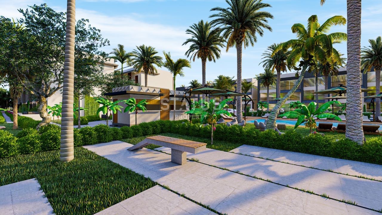 Студия Penthouse 38,8 м? в новом комплексе в 600 метрах от пляжа в Искеле фото 8