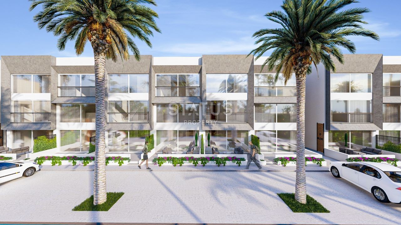 Студия Penthouse 38,8 м? в новом комплексе в 600 метрах от пляжа в Искеле фото 12