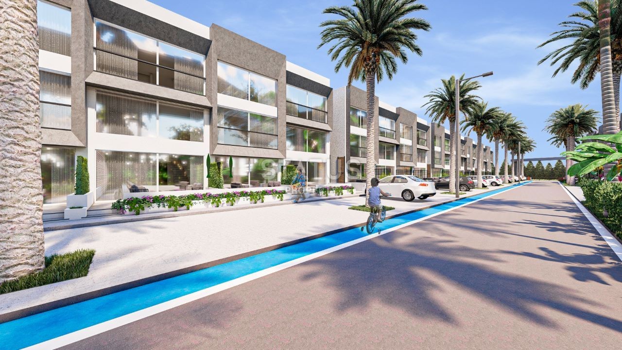 Студия Penthouse 38,8 м? в новом комплексе в 600 метрах от пляжа в Искеле фото 14