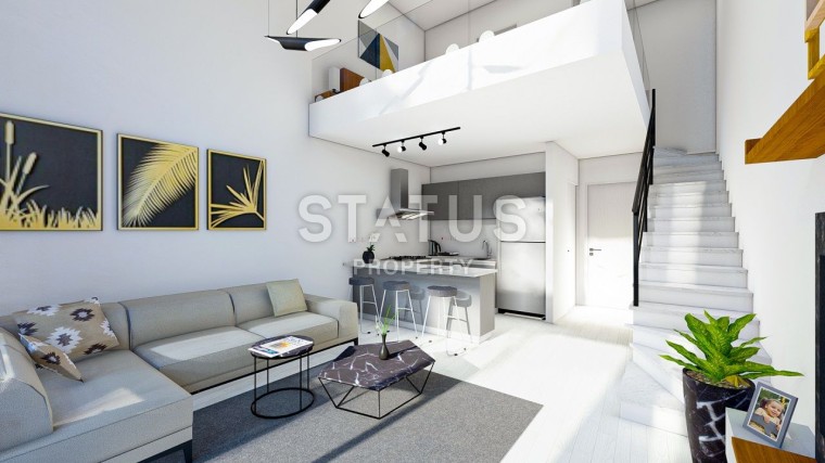 Двухкомнатная квартира  Loft 56,6 м? в новом комплексе в 600 метрах от пляжа фото 1