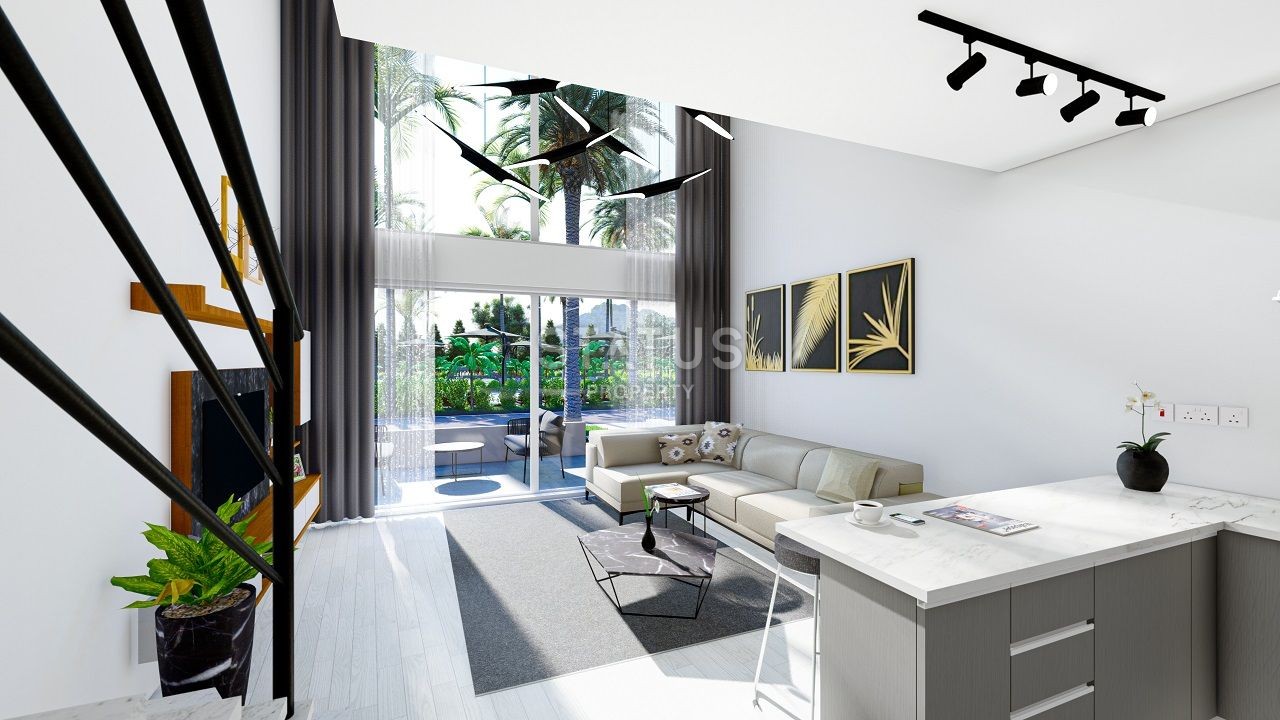 Двухкомнатная квартира  Loft 56,6 м? в новом комплексе в 600 метрах от пляжа фото 4