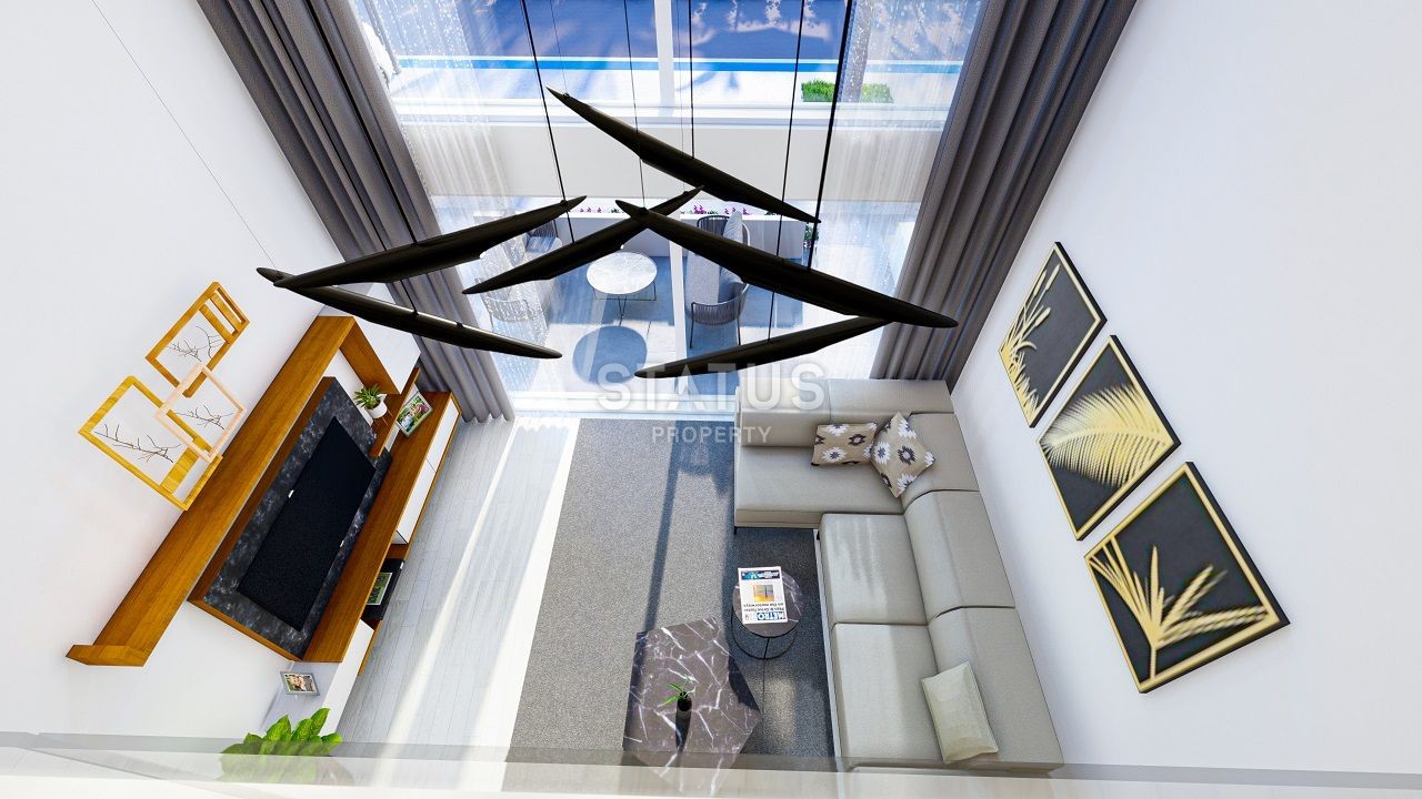 Двухкомнатная квартира  Loft 56,6 м? в новом комплексе в 600 метрах от пляжа фото 7