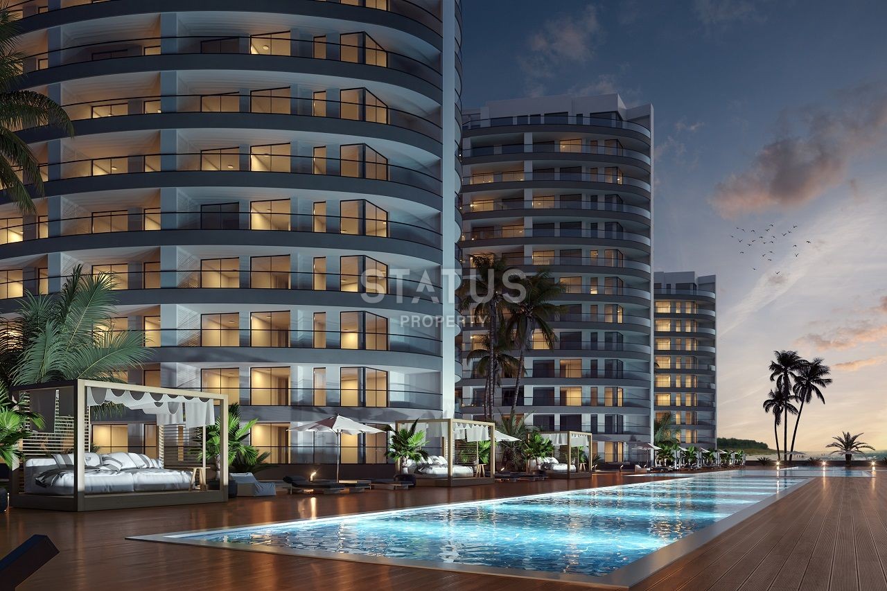 Двухкомнатная квартира 45 м? в новом комплексе  в 150 метрах от пляжа фото 10