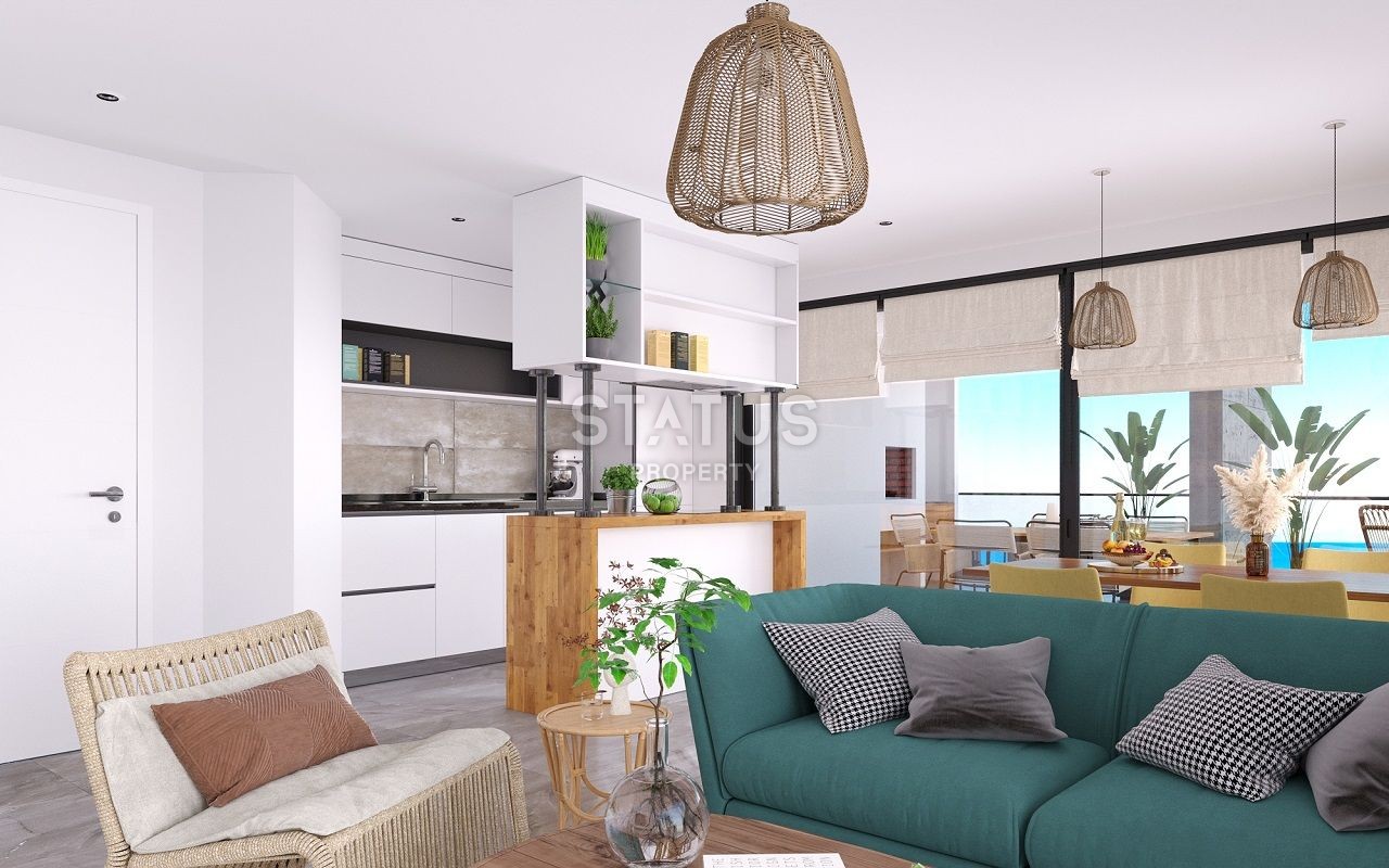 Двухкомнатная квартира 45 м? в новом комплексе  в 150 метрах от пляжа фото 18