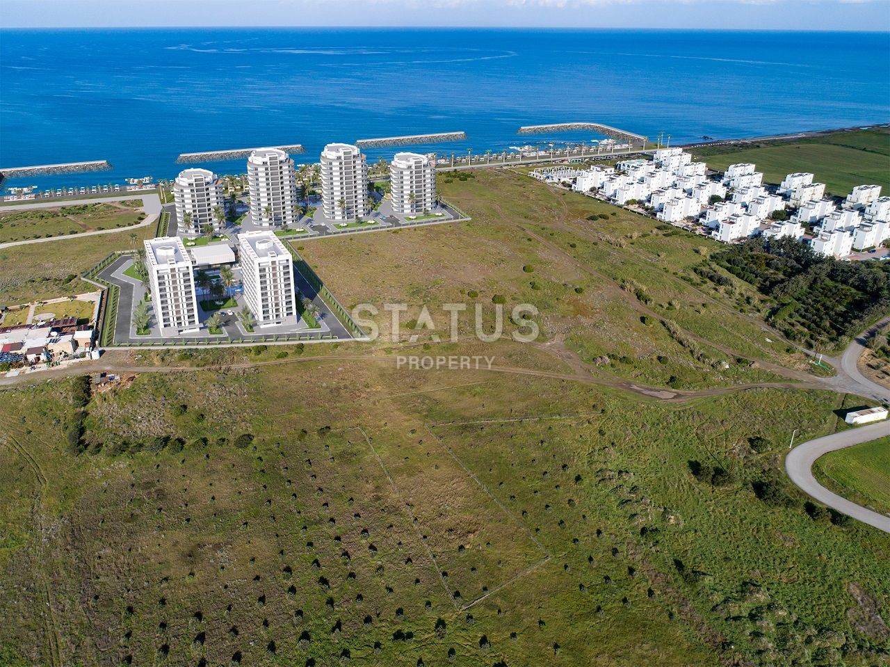 Трехкомнатная квартира 77 м? в новом комплексе в Гюзельюрте фото 20