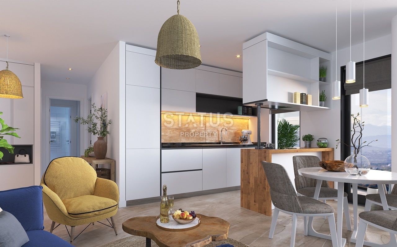 Трехкомнатная квартира 77 м? в новом комплексе в Гюзельюрте фото 25