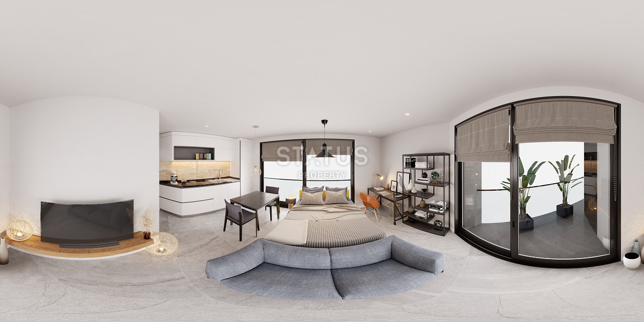 Трехкомнатная квартира 77 м? в новом комплексе в Гюзельюрте фото 29