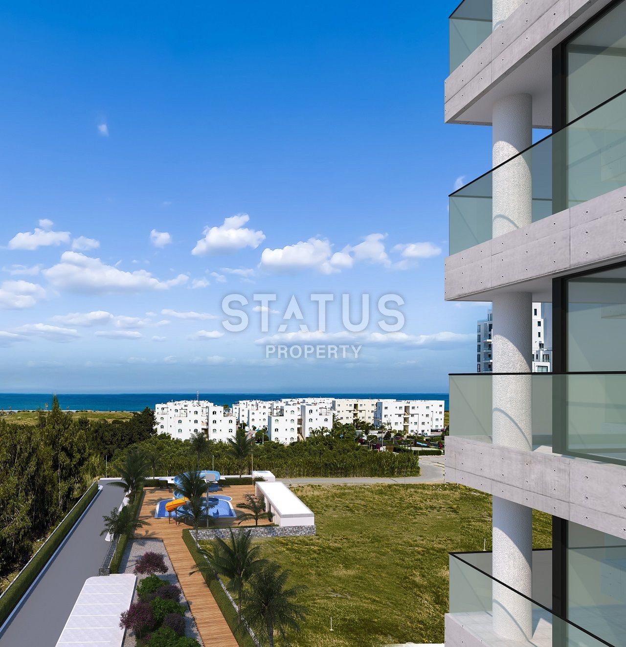 Studio 30 m? in a new complex 250 meters from the beach фото 17