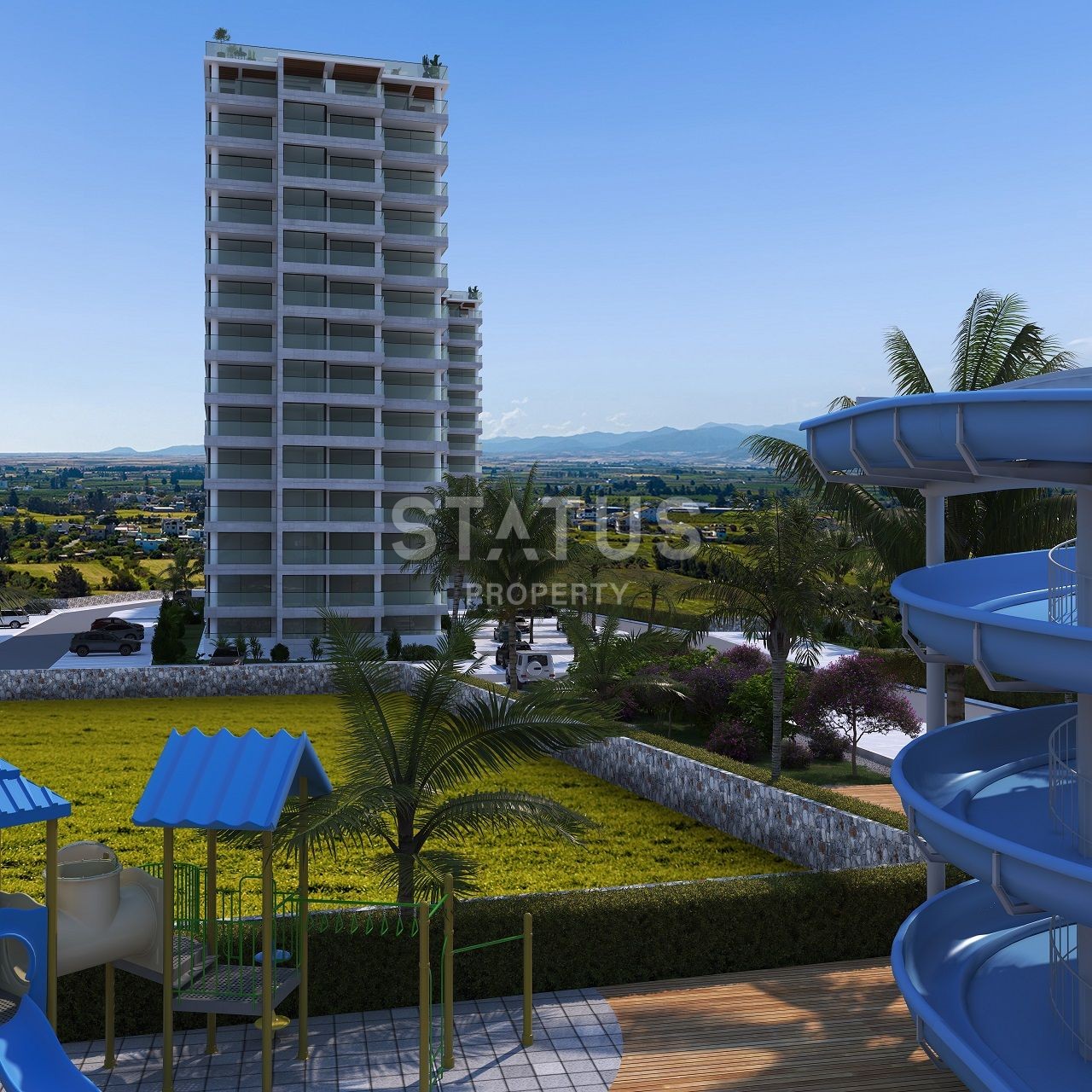 Двухкомнатная квартира 59  м? в новом комплексе в Гюзельюрте фото 4