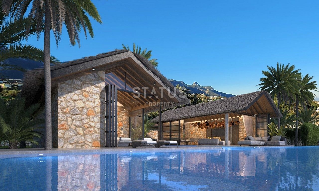 Вилла 2+1 (83,5 м2) с террасой  в новом комплексе у моря фото 13