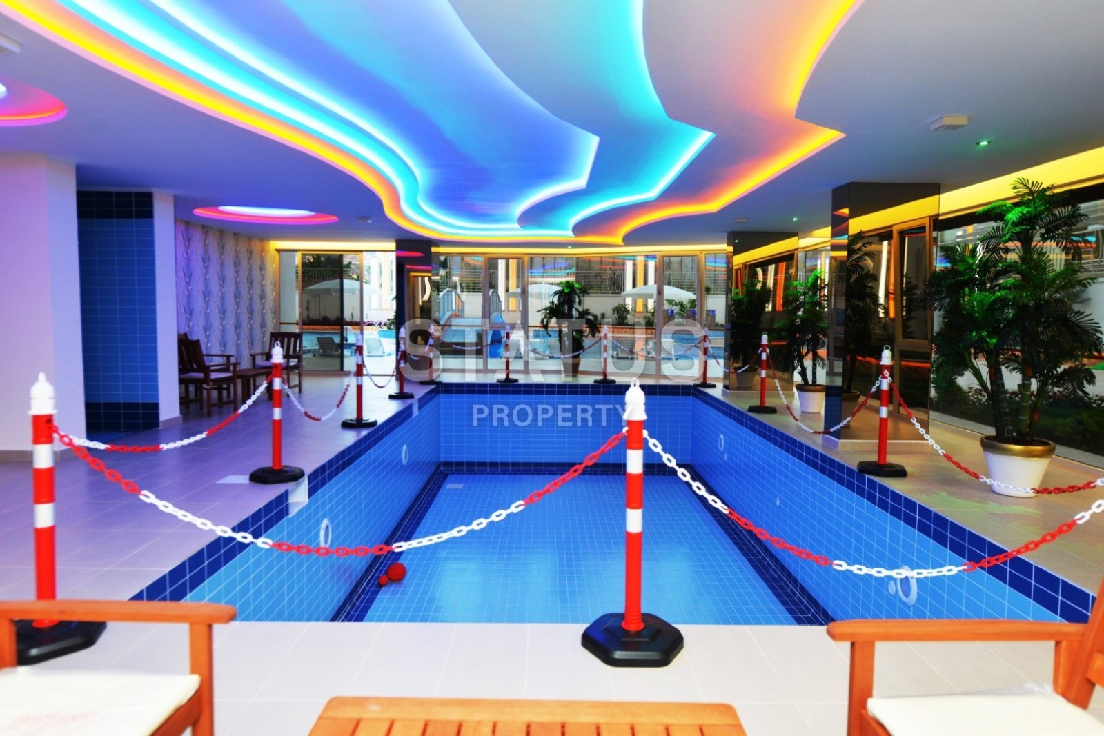 Двухкомнатная квартира в шикарном комплексе в Махмутларе, 70 м2 фото 14