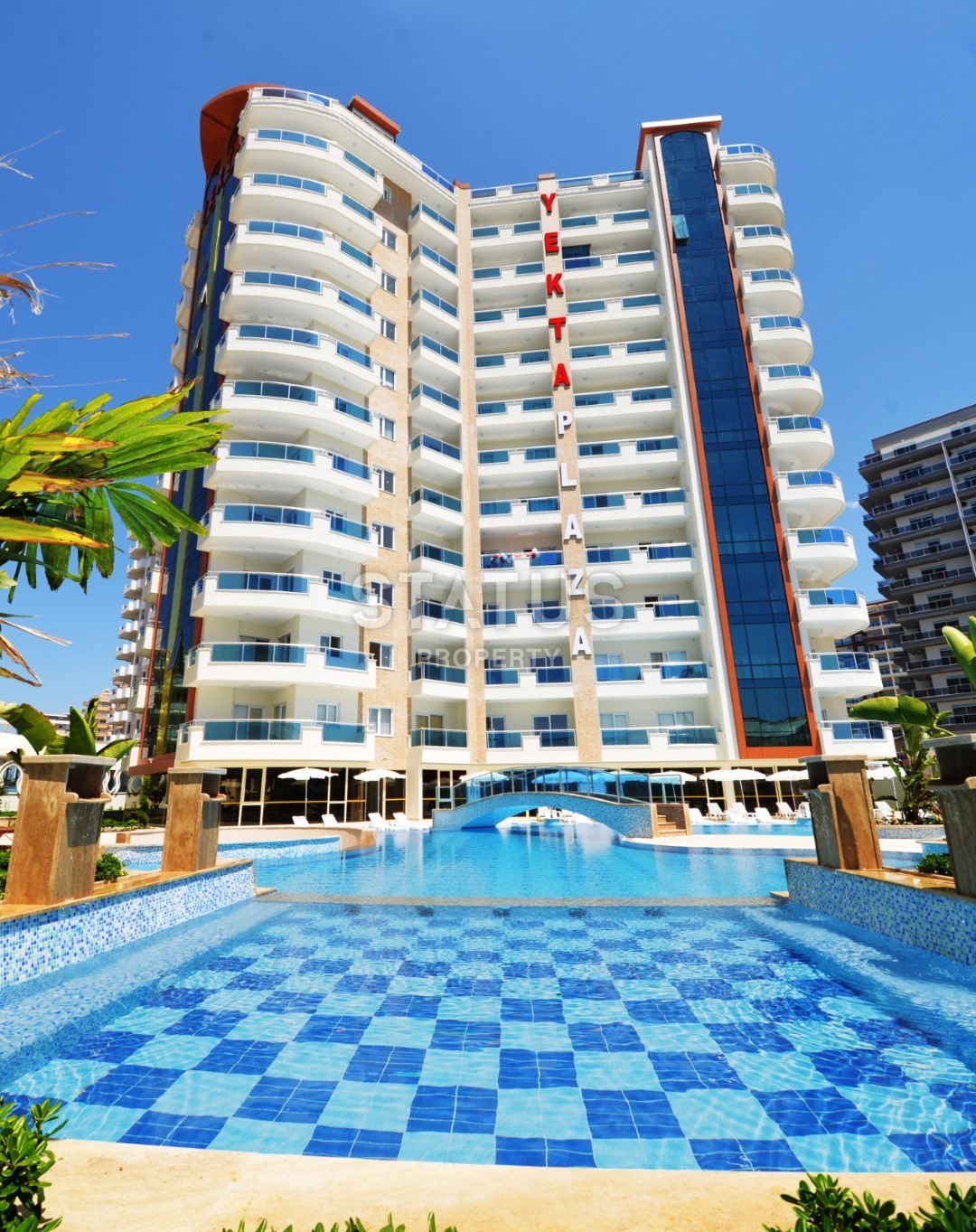 Двухкомнатная квартира в шикарном комплексе в Махмутларе, 70 м2 фото 16