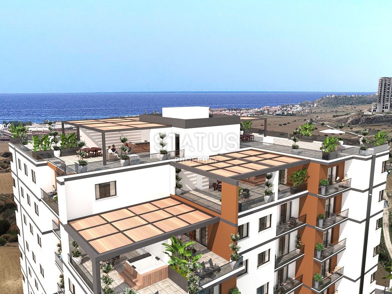 Студия 52 м? в новом комплексе в Боазе фото 14