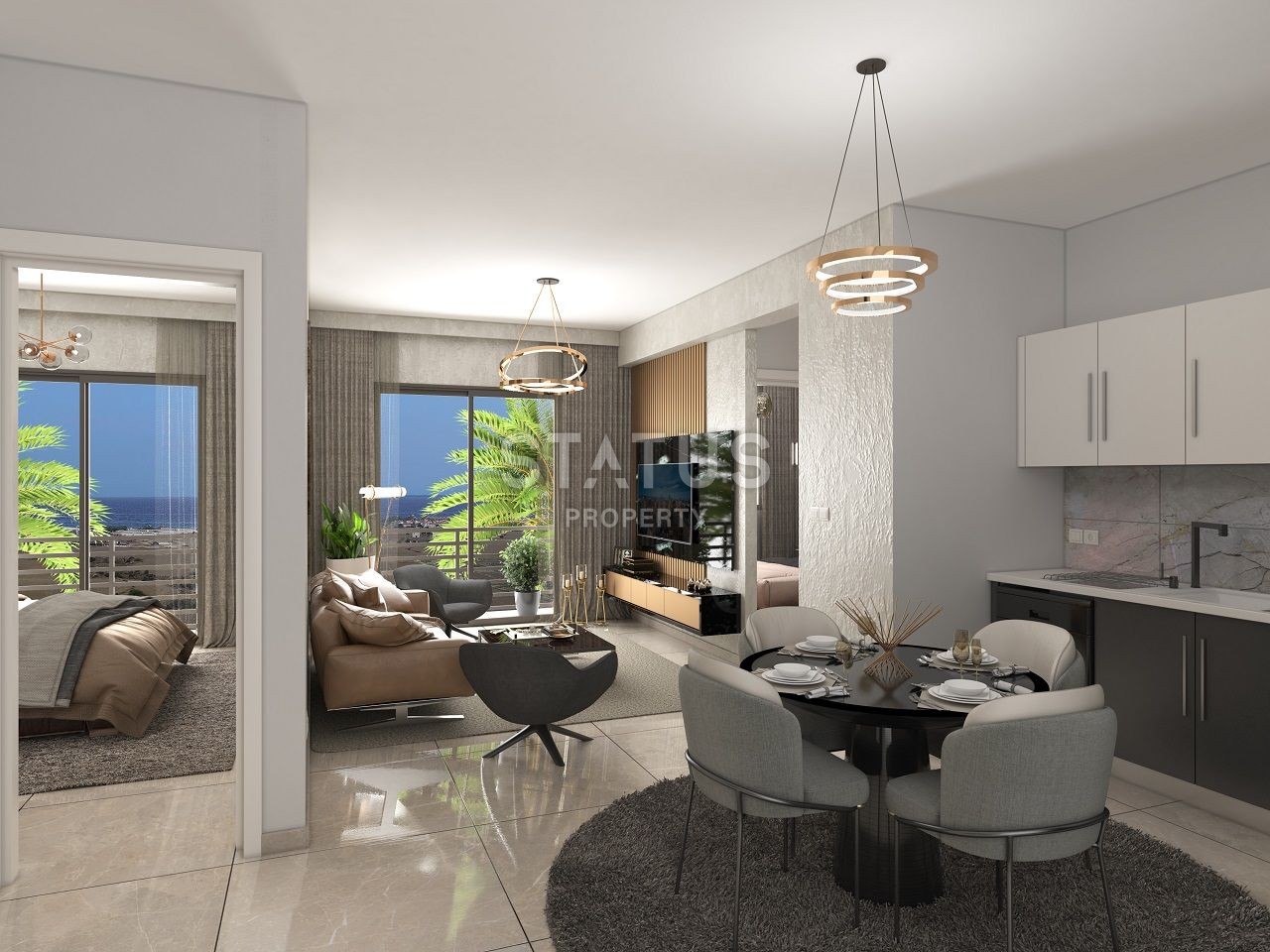 Two-room apartment 58 m? in a new complex in Boaz фото 20