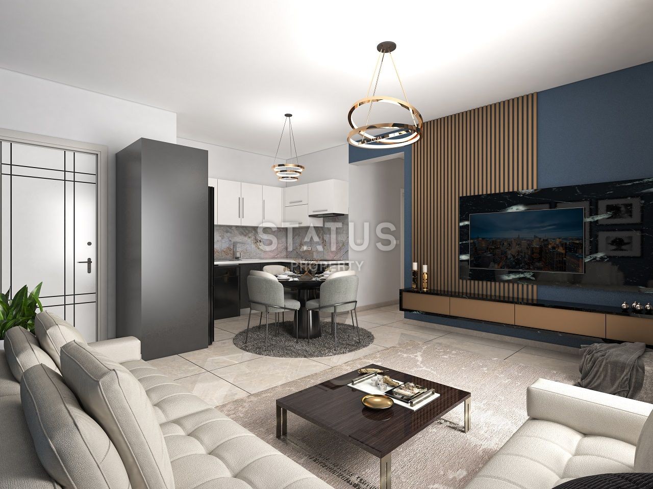 Two-room apartment 58 m? in a new complex in Boaz фото 22