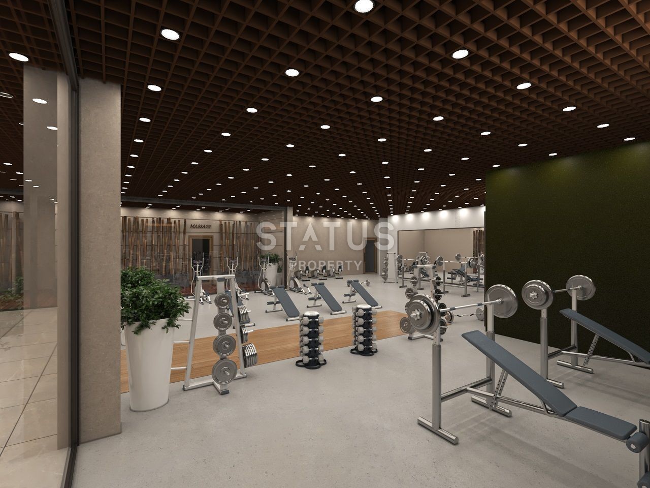 Two-room apartment 58 m? in a new complex in Boaz фото 24