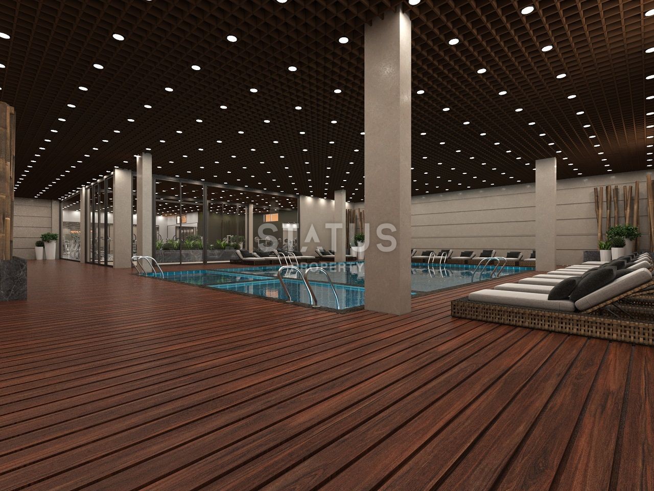 Two-room apartment 58 m? in a new complex in Boaz фото 25