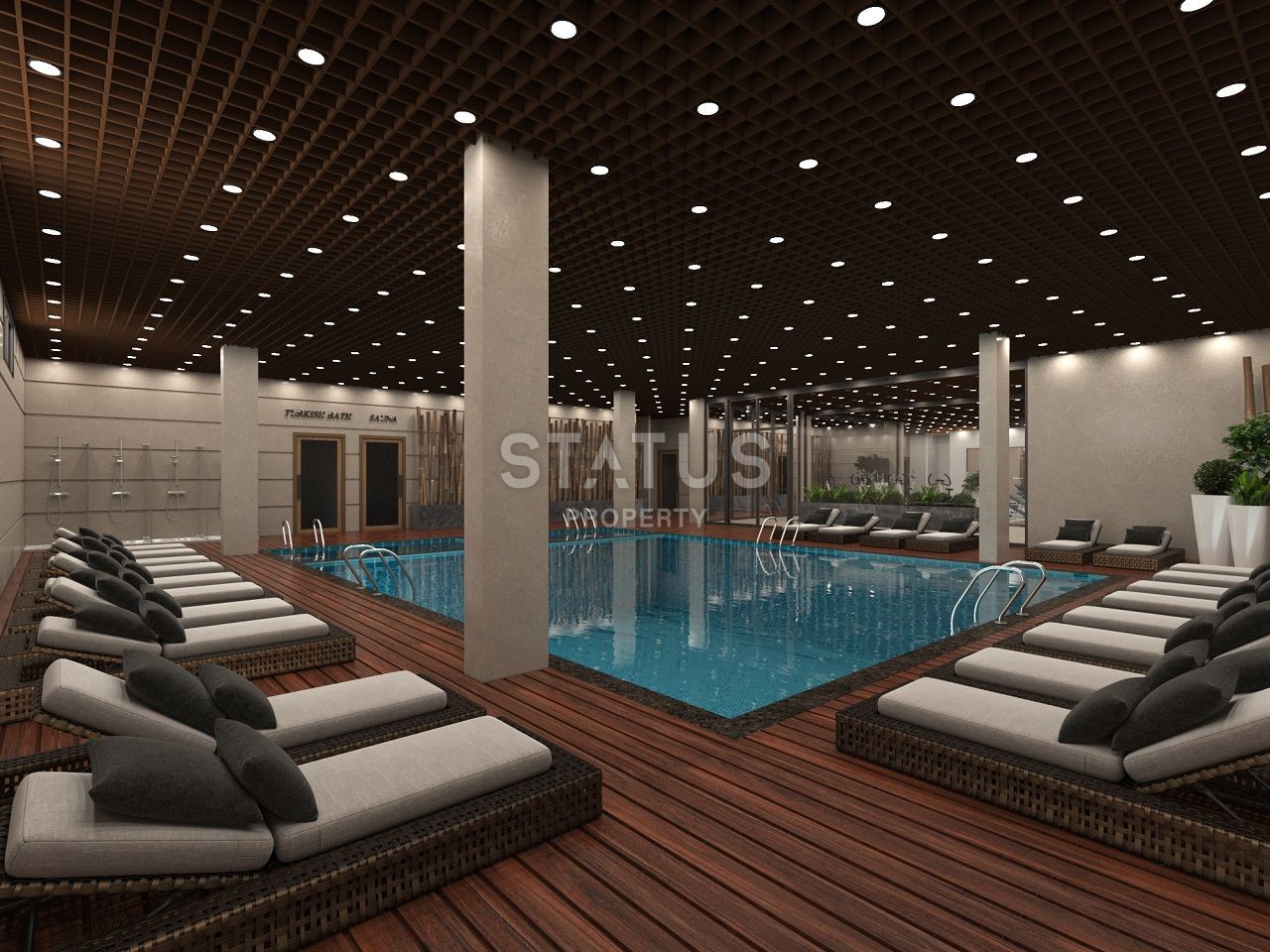 Two-room apartment 58 m? in a new complex in Boaz фото 26