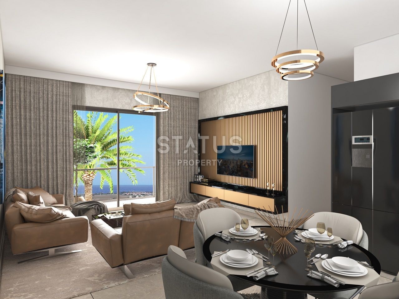 Двухкомнатная квартира 91 м? с террасой на крыше и джакузи фото 23