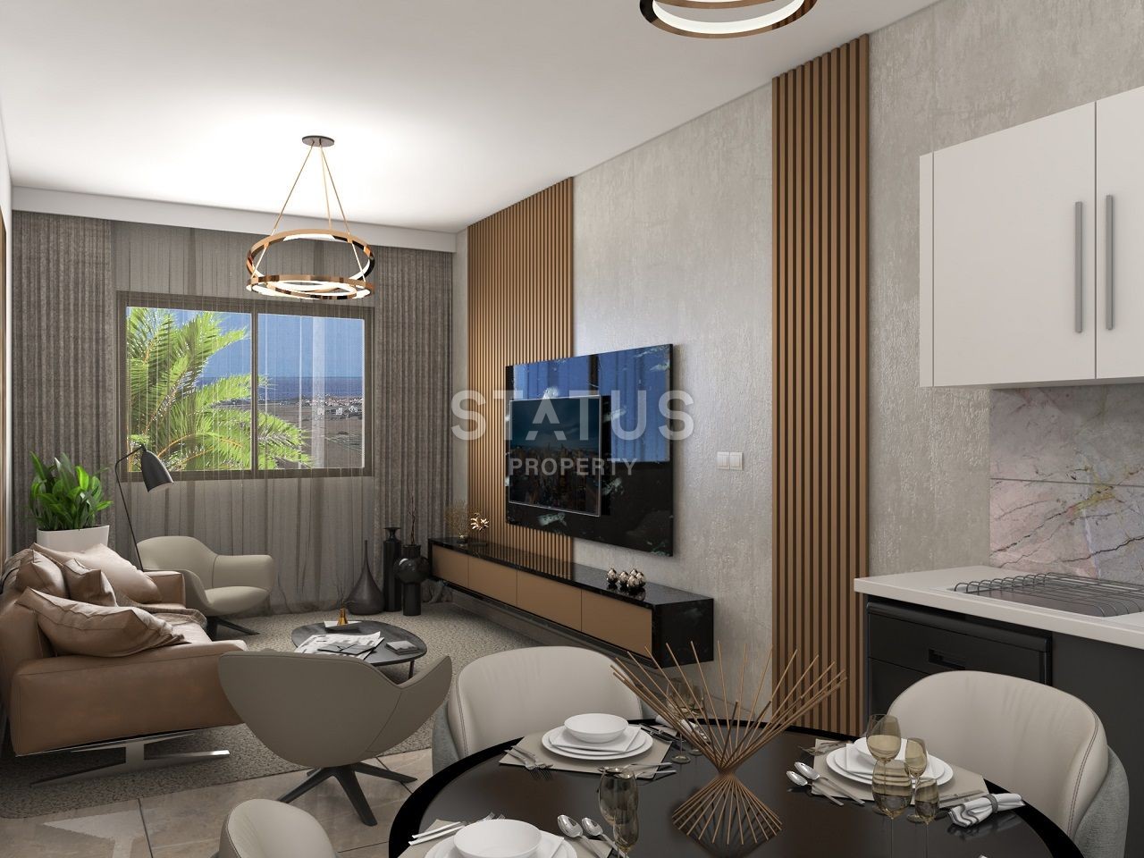 Двухкомнатная квартира 91 м? с террасой на крыше и джакузи фото 28