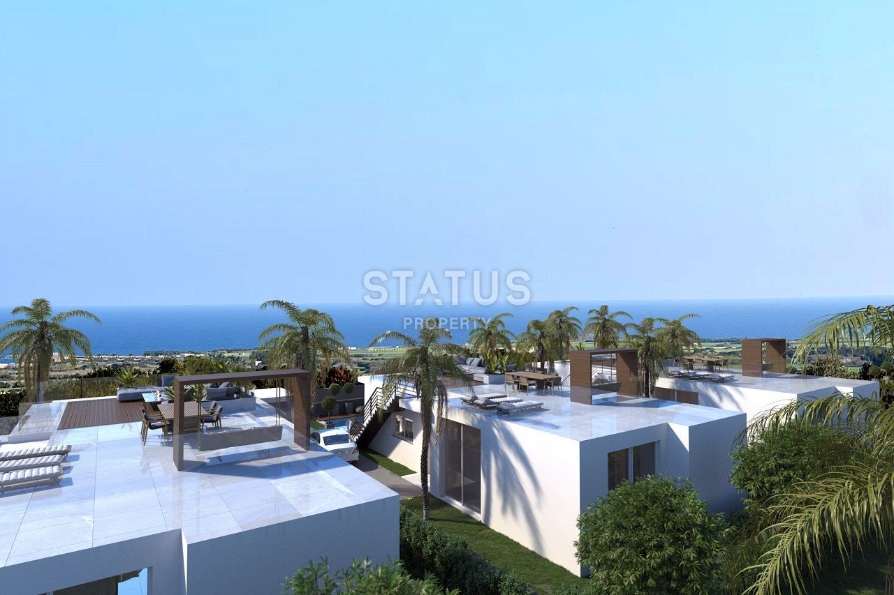 Bungalow 3+1 (130 m? ) with a swimming pool in a new complex in Esentepe фото 7