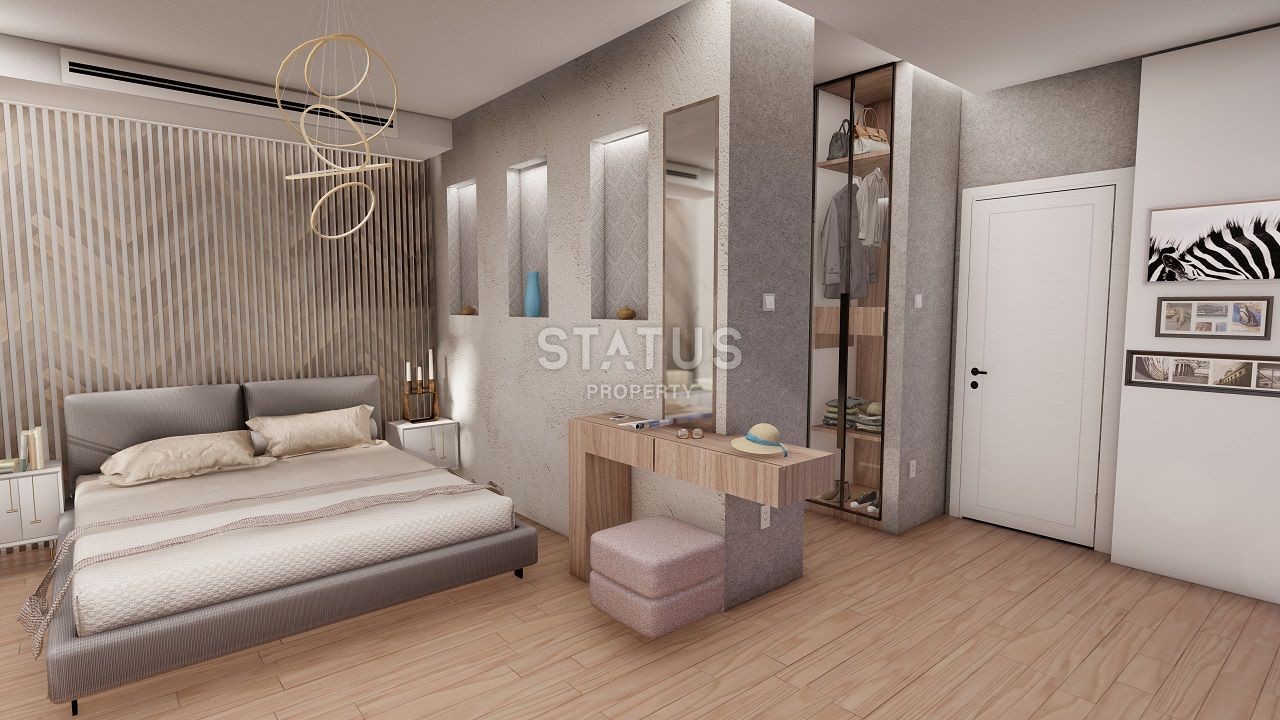 Вилла Duplex 3+1(140 м? ) с бассейном в новом комплексе в Эсентепе фото 3